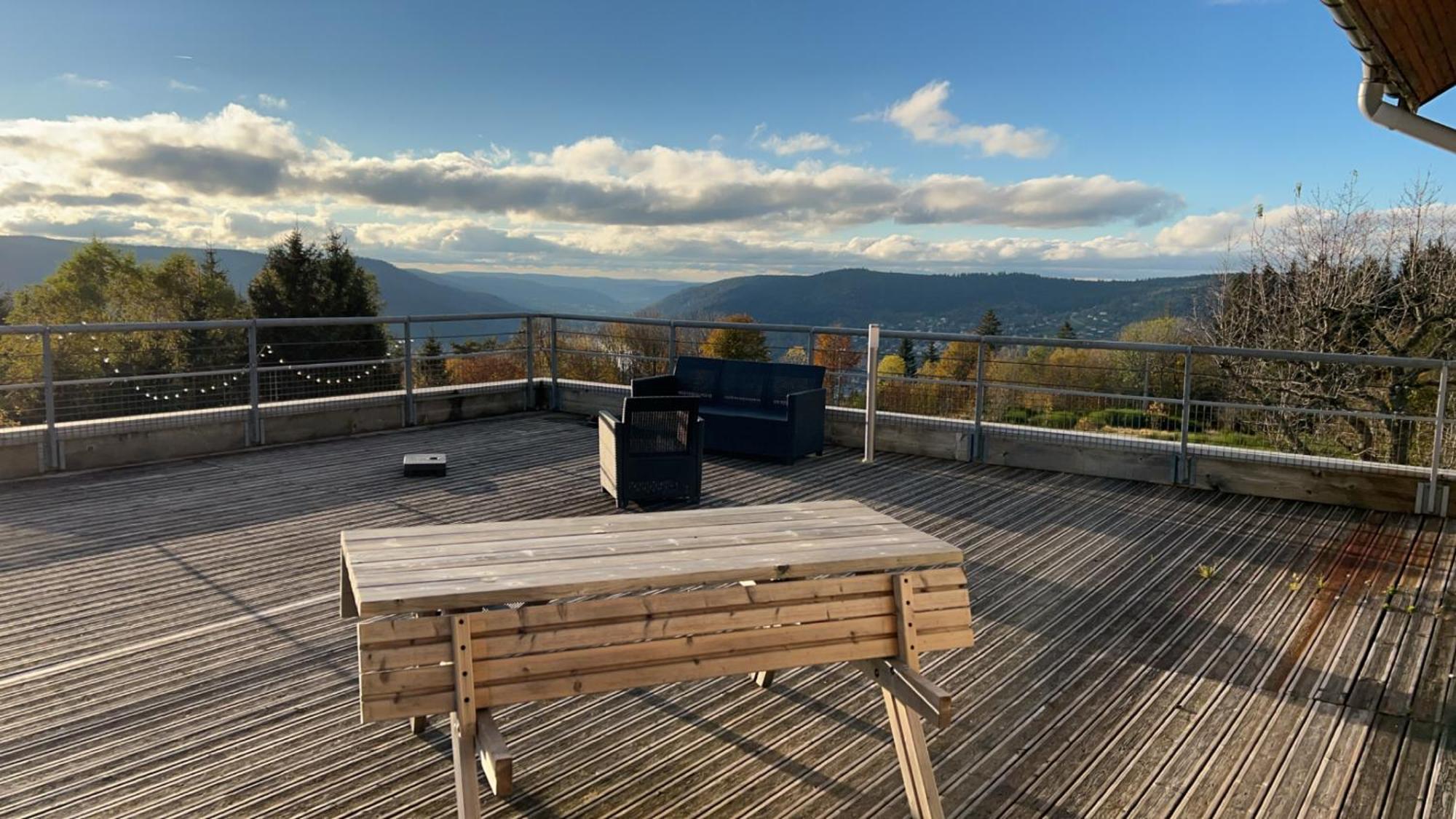Appartement Sur Les Hauteurs De Gérardmer Exteriör bild